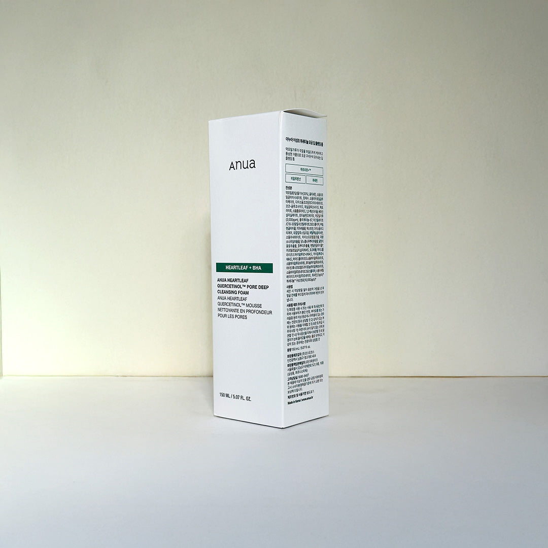 Anua Heartleaf Quercetinol Pore Deep Cleansing Foam (150 ml)