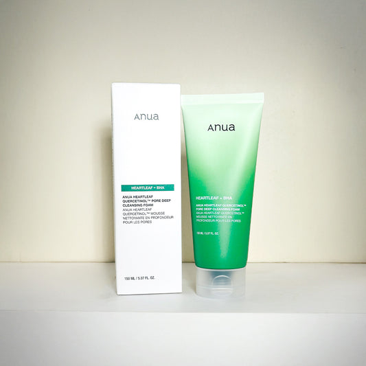 Anua Heartleaf Quercetinol Pore Deep Cleansing Foam (150 ml)