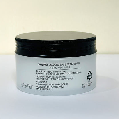 Cosrx Advanced Snail 92 All In One Cream (Jar) 100 g